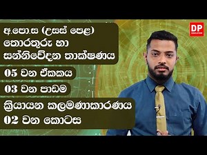 05 වන ඒකකය | 03 වන පාඩම - ක්‍රියායන කලමණාකාරණය - 02 වන කොටස | AL IT Unit 05 Lesson 3