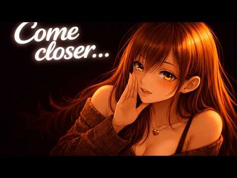 she leans in close and doesn't pull away...