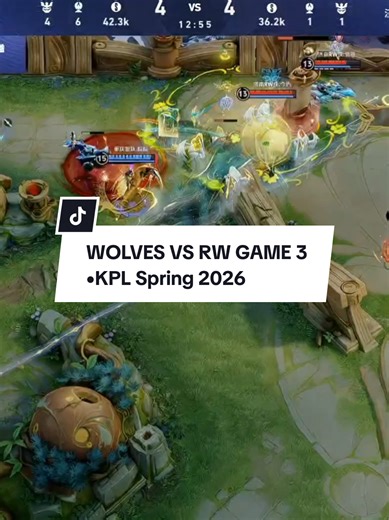 GG WOLVES CLEAN SWEEP!! | WOLVES VS RW Game 3 •KPL Spring 2026 #OPENS5 #OPENSERIES #AllForVictory #hokcreator #hokstudio