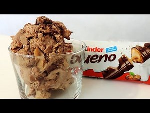 Recette de la glace Kinder Bueno/Nutella - William's Kitchen