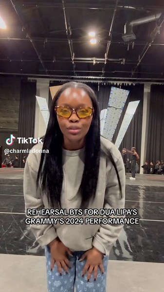 Rehearsal BTS for Dua Lipa’s Grammy’s 2024 Performance