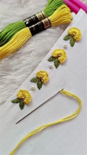 Hand embroidery #handbroidery #embroidery #diy #crochetdiy