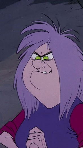 @midnight_hags on Instagram: "Follow us for your daily dose of Witches! The Sword in the Stone (1963) Mad Madam Mim voiced by Martha Wentworth #witch #disney #witches #disney #swordinthestone #merlin #wizardduel #madammim"