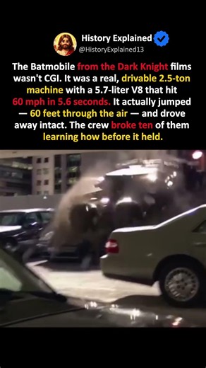 THE BATMOBILE THAT ACTUALLY WORKS