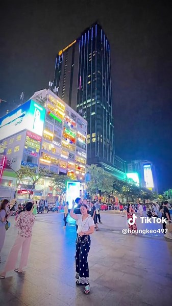 Urban Night Life: Exploring City Squares at Night