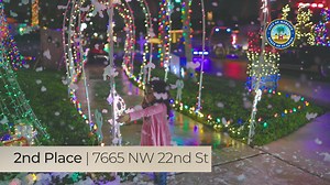 The 2024 Margate Holiday Lights Contest showcased another year of stunning displays filled with creativity, unique features, and intricate details. After careful consideration, the judges have reached their final decisions. We want to extend our gratitude to all residents who participated. Thank you for bringing joy to our community! **Winners are as follows:** - **1st Place:** Randal Viggiani at 375 Kathy Lane - **2nd Place:** Eric & Elena Eacker at 7665 NW 22nd Street - **3rd Place:** Brandon 