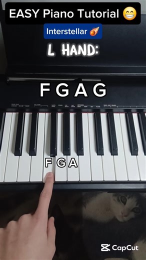 Interstellar - EASY Piano Tutorial 🎹 #piano