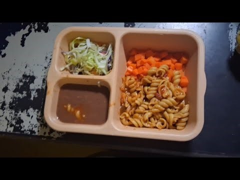 Prison Chow - Pasta, Cabbage, Beans, Carrots