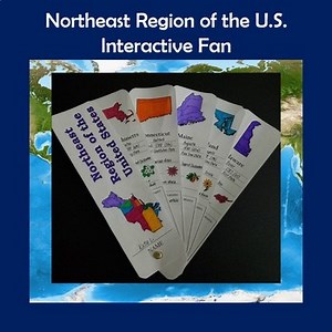 Regions of the United States Northeast Interactive Fan Research Activity Project