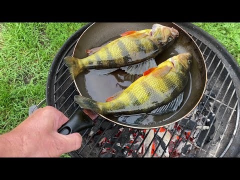How to Cook Jumbo Perch (13s) in the Bone-Grilling