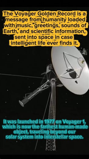 Voyager 1 Golden Record #shorts