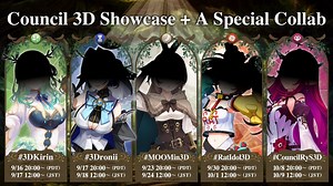 Hololive Council 3D Model Showcase and Collab Dates Announced