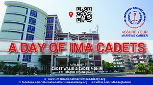 A Day of IMA Cadets | International Maritime Academy, Bangladesh