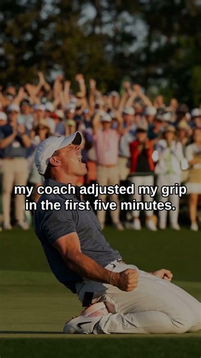 my first golf lesson at 32 years old.
