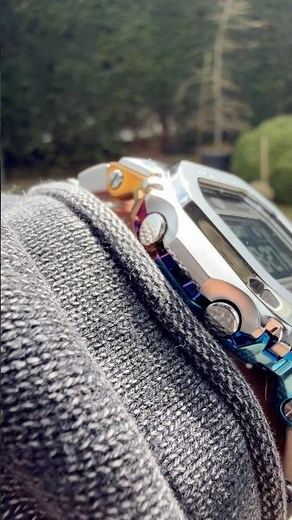 BEST new G-SHOCK Square on this Planet 2026?! 🌈 #casio #gshock #watches MIP Rainbow GMW-BZ5000RC