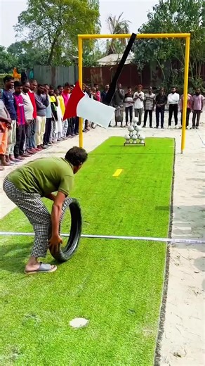 Rolling Tire Challenge: One Shot to Knock It Down