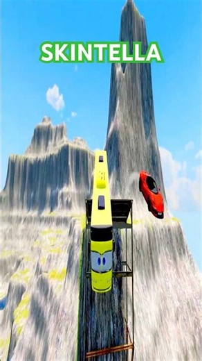 95 FAN BUS YELLOW&SKINTELLA in Beamng Drive