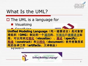 UML建模基础视频教程-在线收看
