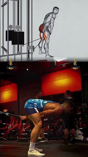 How to properly perform cable pull through #shorts