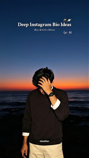 Deep instagram bio ideas | Boys & girls edition | Best bio for you 🫵🏻 #ideas #insta #explore #trend