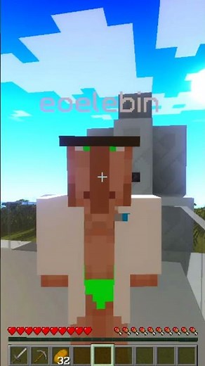 O MOD que adiciona uma BOMBA NUCLEAR no MINECRAFT! (Destroying MC) ☢️ #minecraft #shorts