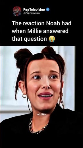 The reaction Noah had on his face..😭|MillieBobbyBrown|Strangerthings5|#strangerthings #edit #shorts