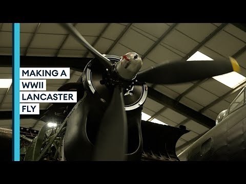 The epic task of restoring a WW2 Lancaster to flight