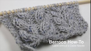 7.7K views · 206 reactions | Since this week's free pattern is full of cabled goodness, take a look at how you can cable without a cable needle! Download this week's free pattern at berroco.com/patterns/perdita | Berroco Yarn | Facebook