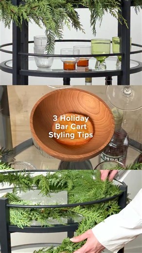 2.8K views | Raise the bar on holiday hosting with these three decor tips. Head to the link in bio to shop bar carts and cabinets that are functional as they are beautiful. #roomandboarddining | Room & Board | Facebook