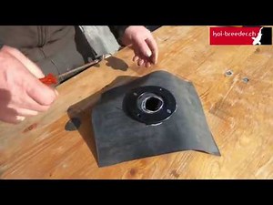 So setzen Sie fachgerecht eine dichte Teichdurchführung!