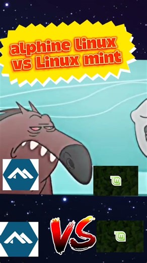 🏆¡GRAN BATALLA!🔥 , alphine linux vs linux mint 😨🧑🏻‍💻🔥 #shorts #linux #viralshorts #curiosidades