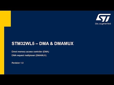 STM32WL 6 - System Direct Memory Access DMA+DMAMUX