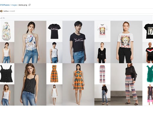 『OOTDIffution』换装项目已开源