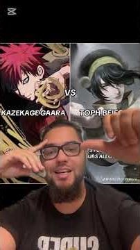 gaara vs toph #naruto #narutouzumak #avatar