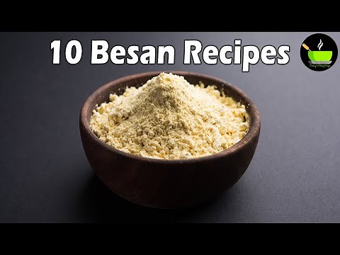 Easy Besan Recipes | Easy Recipes With Besan | Gram Flour Recipes | Sweets & Snacks | Indian Recipes