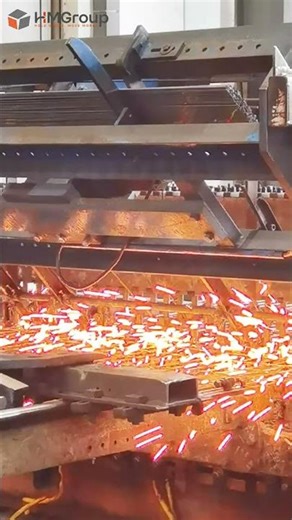 Semi auto Mesh Welding Principle 丨HM Group #hmgroup #storagesolutions #factoryprocess #b2b #welding