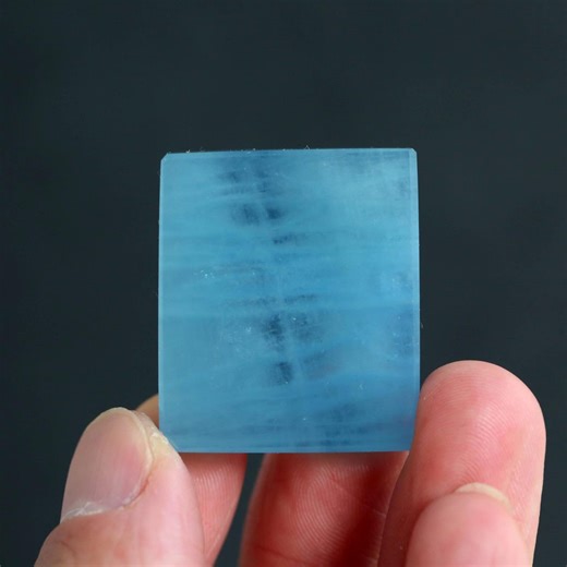 Natural Aquamarine Cuboid, Diy Crystal Jewelry 1380 - Etsy