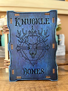 Knucklebones Dice Game and Custom Dice Box ~ Free Dice ~ Knuckle Bones - Etsy