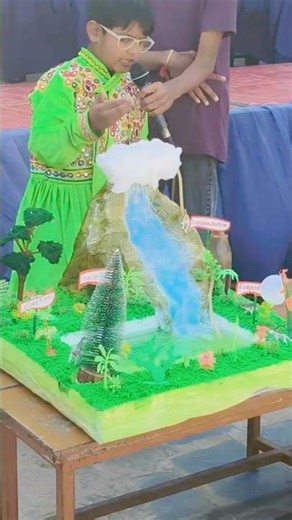 🌧️WaterCycle Project for Kids #viralproject #scienceproject #schoolproject #sciencemodel #watercycle