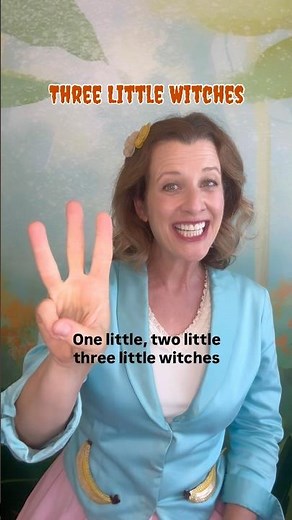 Fun Halloween Song for Kids 🧙‍♀️Three Little Witches