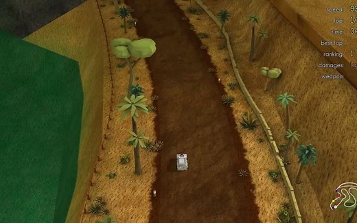 Panda3D Racing游戏Python游戏开发游戏玩法