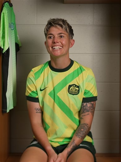 Still inspiring. Still unstoppable.​ @michelle.heyman32 journey from retirement to football's world stage reminds us that resilience never goes out of form. 💚💛 #CareNeverGivesUp​