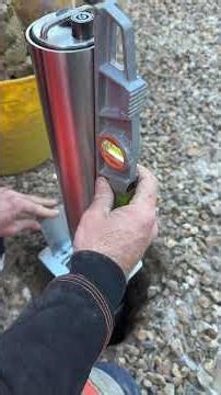 2 manual telescopic bollards installed this morning in Tonbridge #bollards #bollardinstallation