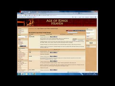 Age of Empires II - Tutorial - The Basics - How to Extract a Scenario from a Campaign