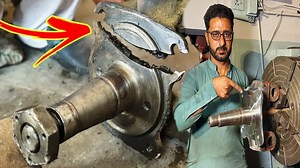 6.4M views · 49K reactions | How To Fixed a Broken Truck Drop Spindle Amazing Skill Of Repairing Broken Front Drop Spindle R | Latrisha Dash | Facebook