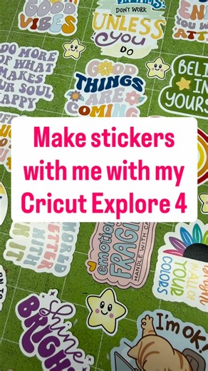 Apeksha Kothari | Multidisciplinary Artist | Handmade | Cricut🇮🇳 on Instagram: "Come make stickers with me 🖨️✂️ A little design, a little cutting, a lot of Cricut Explore 4 magic Machine used - Explore 4 @cricut_in Material - Printable Vinyl [stickers, Cricut, fun, stick it, Instagram, reel, Craftpenter, small business] #cricutindia #cricutmake #stickers #craftpenter #hyderabad"