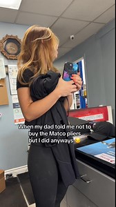 4M views · 10K reactions | When he needs to use my tools. #fyp #contentcreator #reels #video #foryou #tiktok #womenintrades #mechanic #apprentice #mechaniclife #garage #reelsvideo #technician #cars #cargirl #carrepair #mechanicgirl #tools #matcotools #dad #daughter #reelsfbシ #reelsfypシ #reelsvideo #reelsfacebook #reelsfb | Daimee Charisma Rosales | Facebook