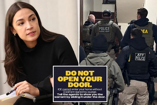 AOC shares tips on how illegal immigrants can evade ICE: ‘Do not open your door’