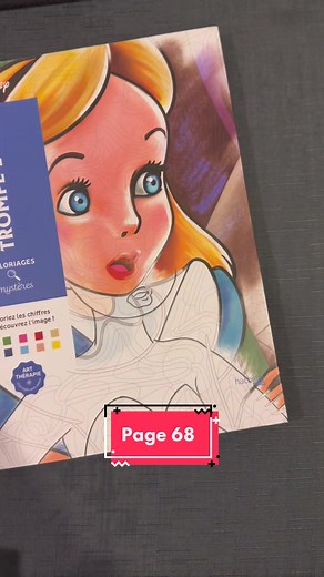 Disney mistery colouring #colorwithme #disneymisterycolouringbook #fyp #adultcoloring #adultcoloringbook #disneycoloringbook