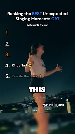 Ranking the BEST Unexpected Singing Moments OAT